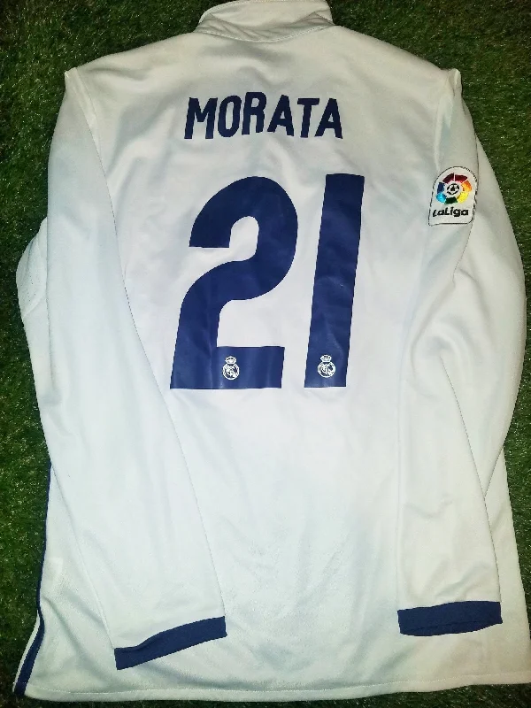 Morata Real Madrid 2016 2017 Home Jersey Shirt M SKU# AI5184