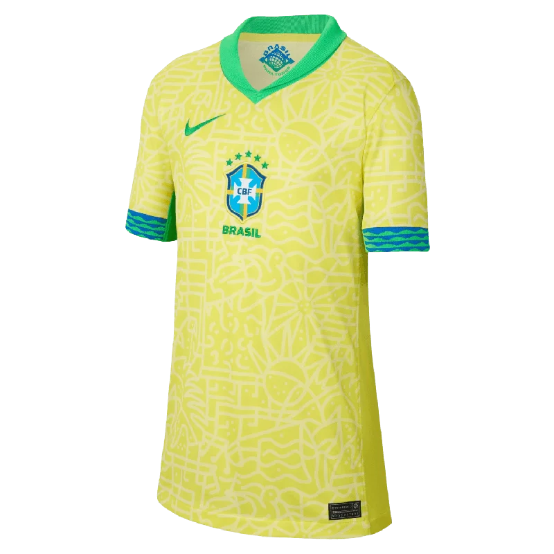 Nike Brazil 2024 Youth Home Jersey