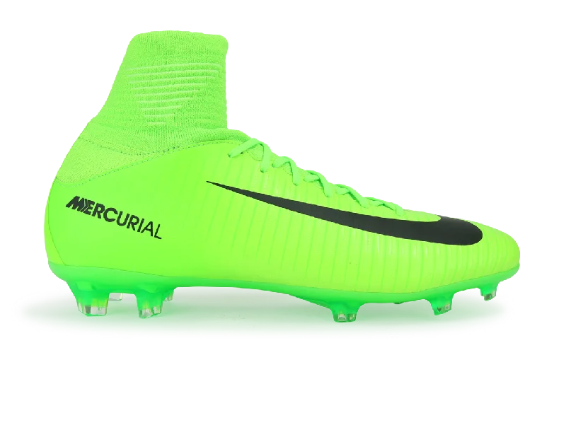 Nike Kids Mercurial Superfly V FG Electric Green/Black/Flash Lime