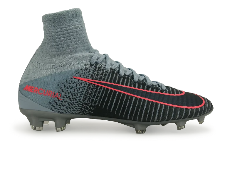 Nike Kids Mercurial Superfly V FG Light Armory Blue/Armory Navy