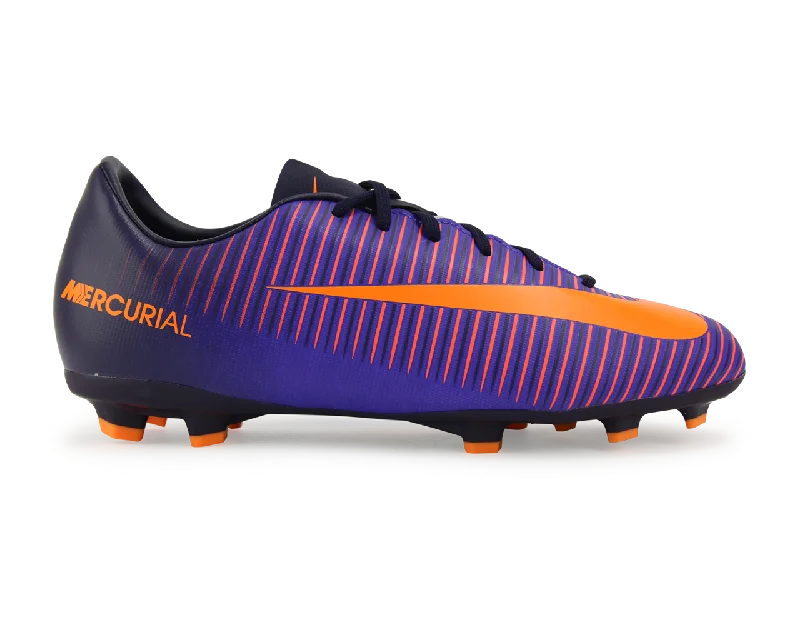 Nike Kids Mercurial Vapor XI FG  Pure Dynasty/Bright Citrus/Hyper Grape