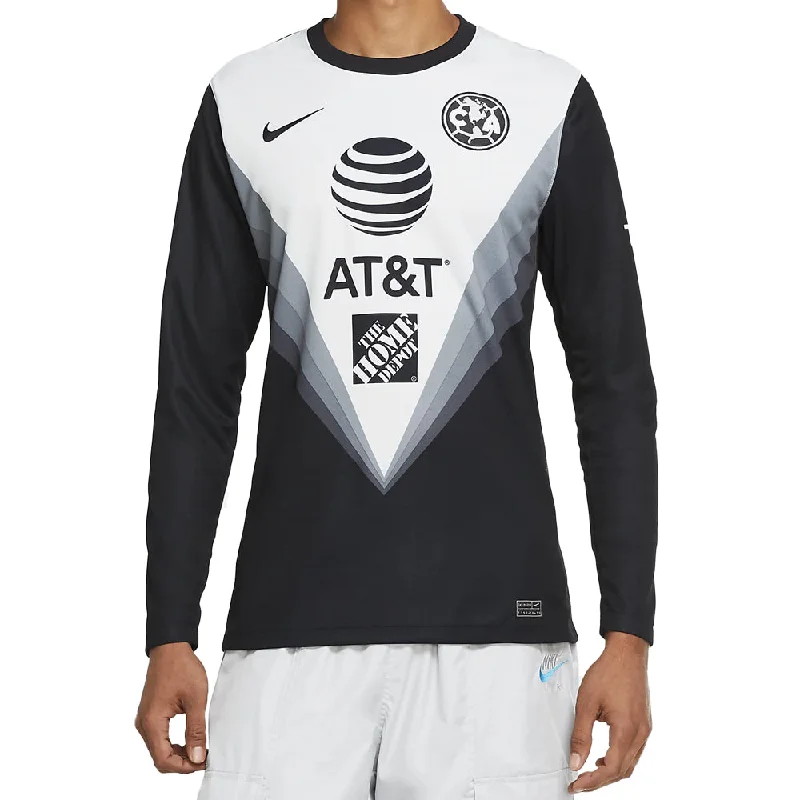 Nike Men's Club America 2020/21 Goalkeeper Jersey Black/White