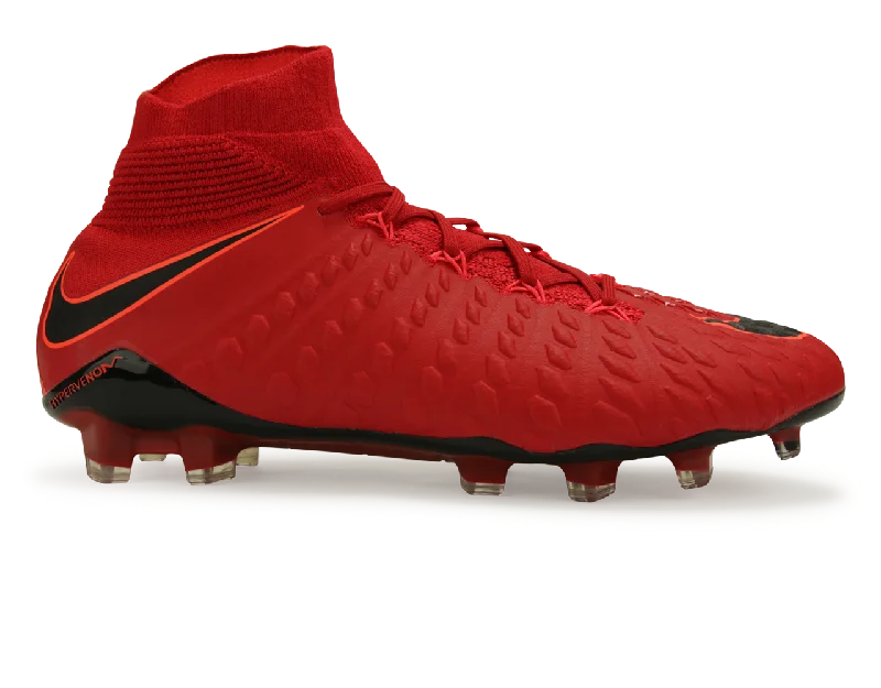 Nike Men's Hypervenom Phantom III Dynamic Fit FG University Red/Black