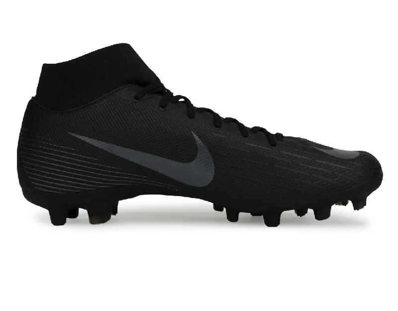 Nike Men's Mercurial Superfly 6 Academy FG/MG Black/Black