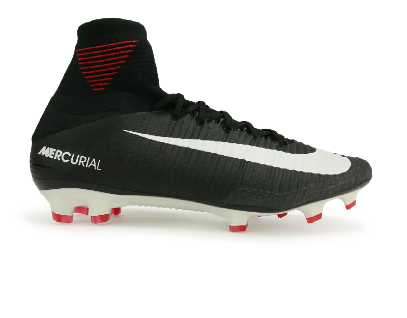 Nike Men's Mercurial Superfly V FG Black/White/Dark Grey