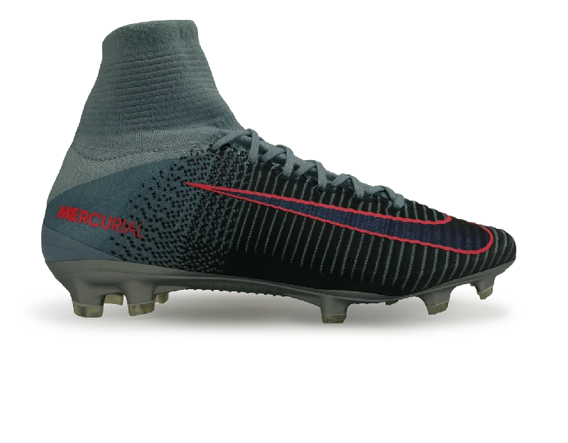 Nike Men's Mercurial Superfly V FG Light Armory Blue/Armory Navy