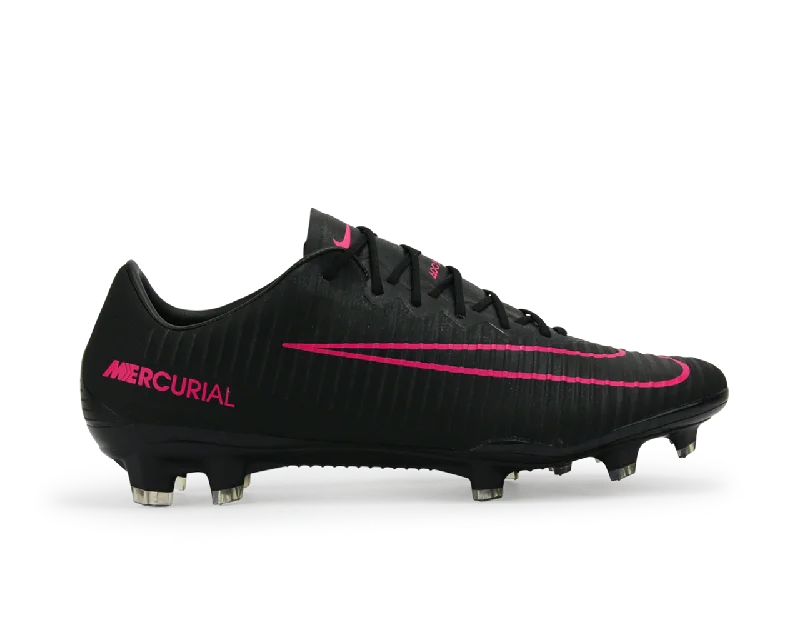 Nike Men's Mercurial Vapor XI FG Black/Black/Pinkblast