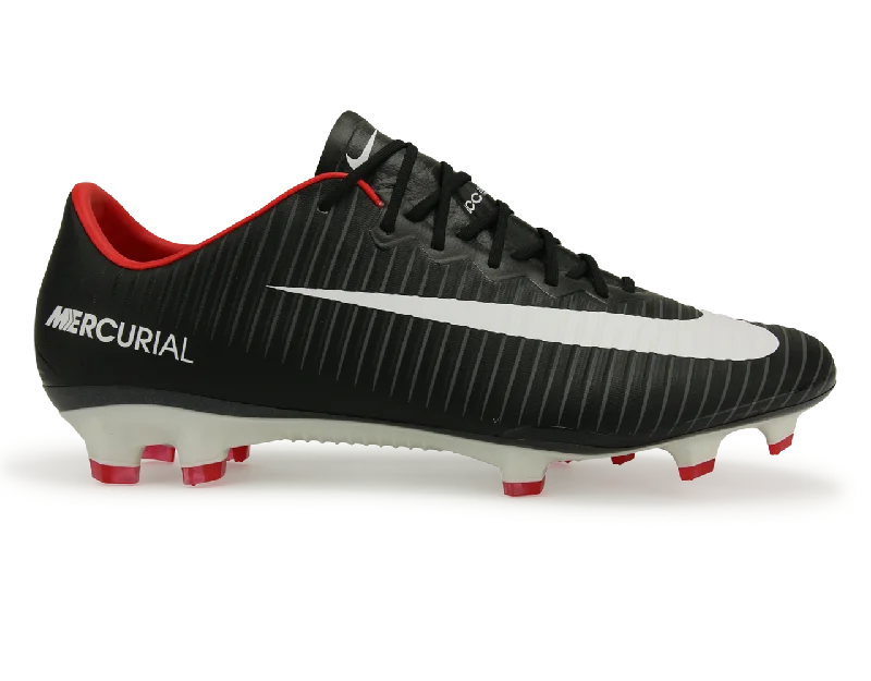 Nike Men's Mercurial Vapor XI FG Black/White/Dark Grey