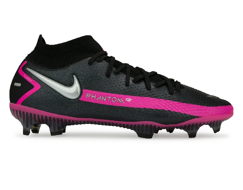 Nike Men's Phantom GT DF Elite FG Black/Pink Blast