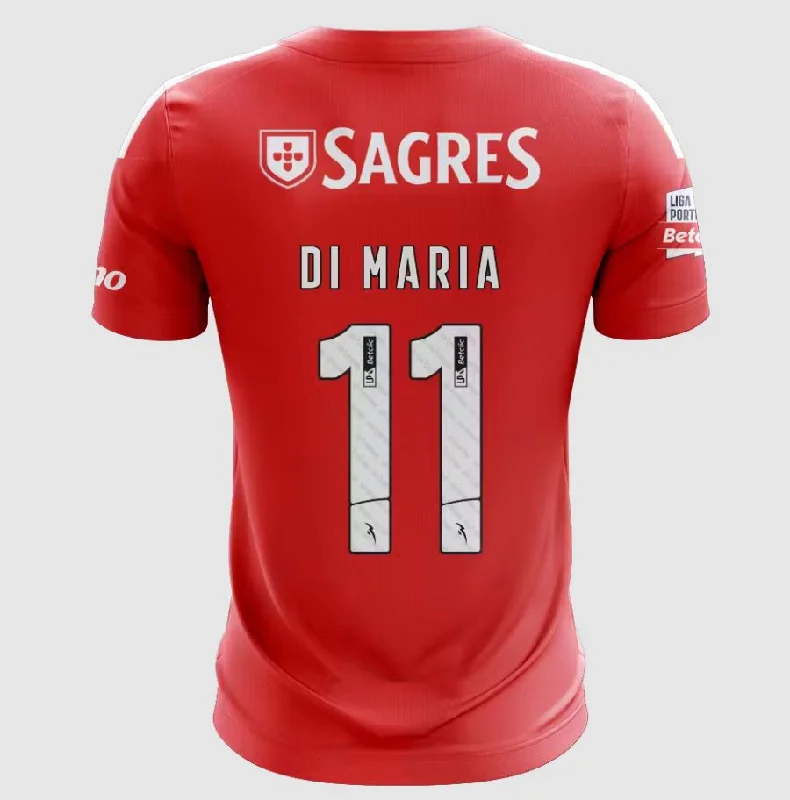 Angel Di María Benfica 2024 2025 New Season Red Home Forma Jersey Maillot Trikot Maglia