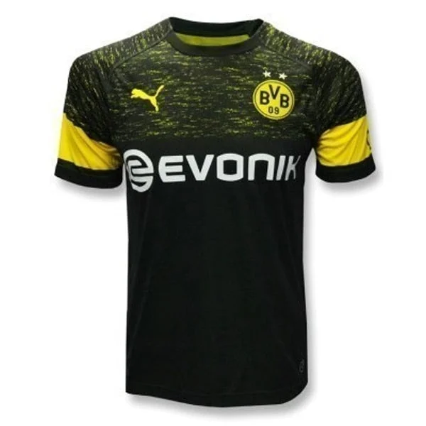 PUMA Men's BVB Dortmund 18/19 Away Jersey Black/Yellow