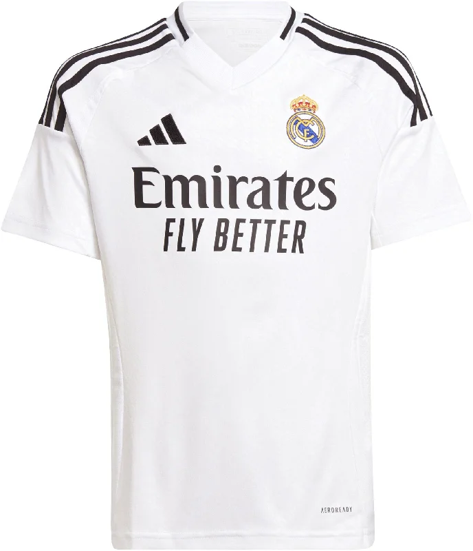 Junior's Real Madrid 2024/25 Home Soccer Jersey