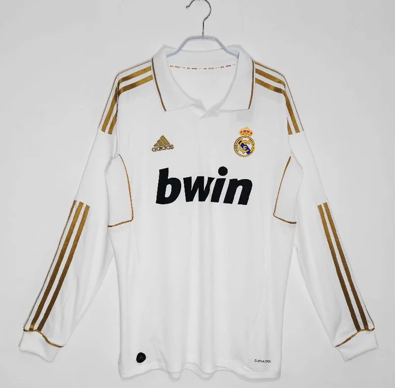 Real Madrid 2010/11 Home Jersey - Retro Long Sleeve Edition