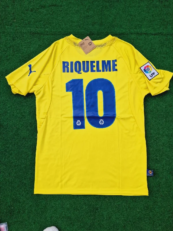 Juan Roman Riquelme Villarreal Retro Football Jersey