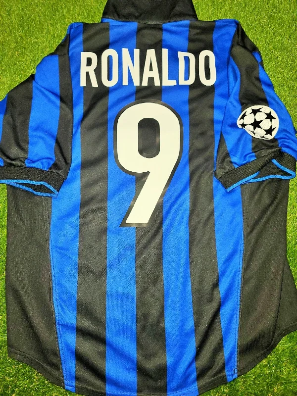 Ronaldo Inter Milan Nike 1998 1999 UEFA Jersey Shirt Maglia M