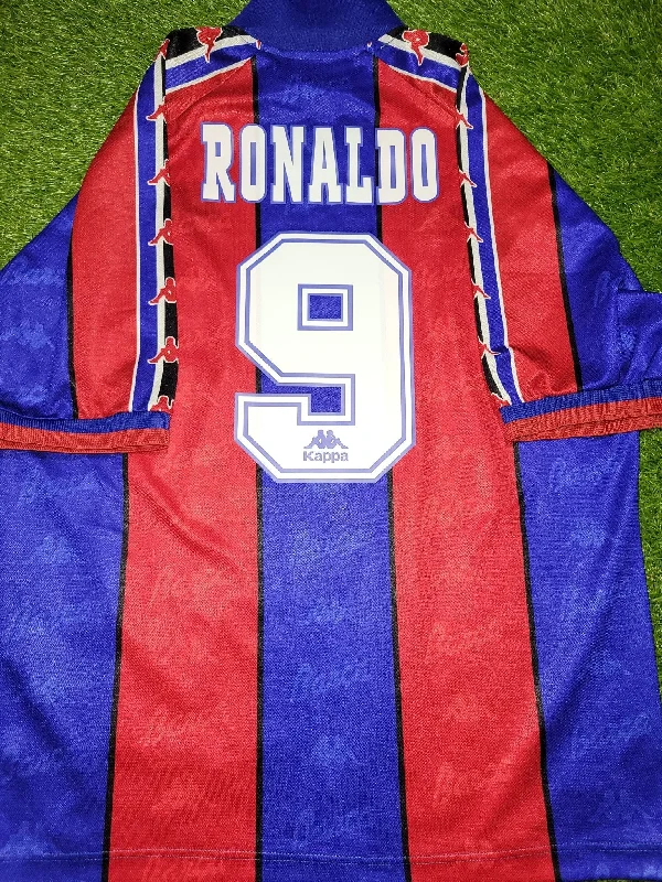 Ronaldo Kappa Barcelona 1996 1997 Home Jersey Shirt Camiseta L