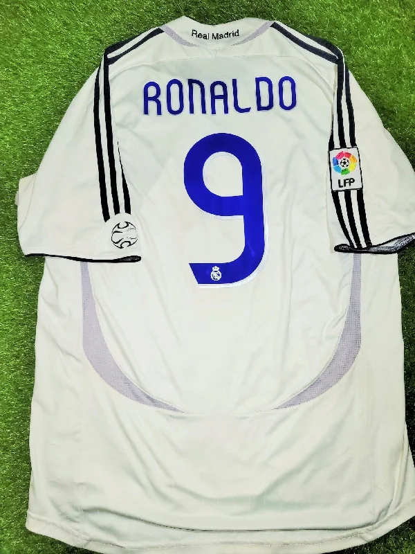 Ronaldo Real Madrid 2006 2007 Home Soccer Jersey Shirt XL SKU# 060879