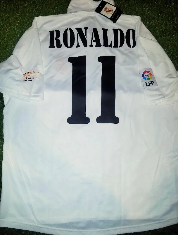 Ronaldo Real Madrid CENTENARY DEBUT SEASON 2002 2003 Jersey Shirt BNWT XL 156653 ASR001/18