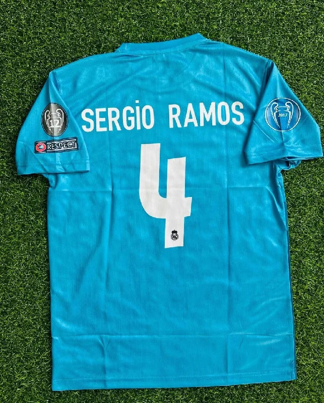 Sergio Ramos 2017-18 Real Madrid Retro Jersey