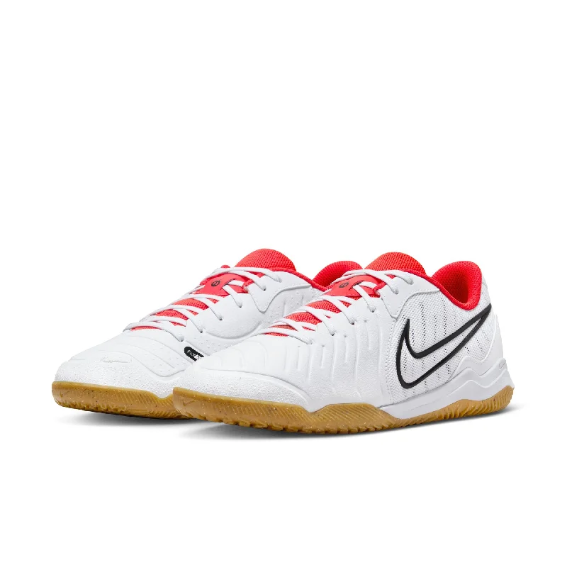 Tiempo Legend 10 Academy IC [White/ Bright Crimson]