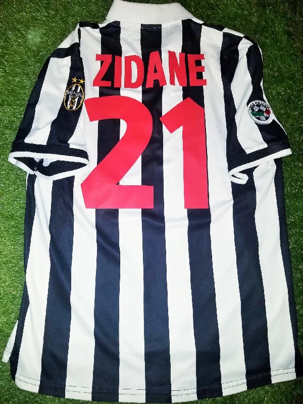 Zidane Juventus 1998 1999 Home Kappa Jersey Shirt Maglia Maillot L