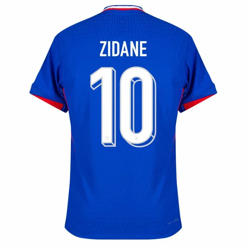 Zinedine Zidane France EURO 2024 New Style Football Jersey